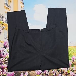 Bernard Zins Paris Dark Gray Women's Trousers Pants Size 14